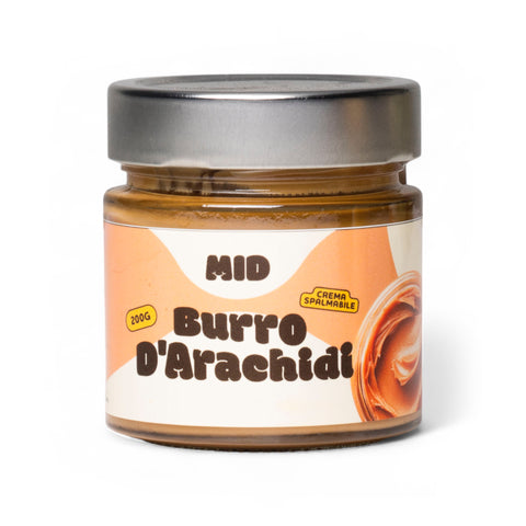 Crema Spalmabile Mid Burro d’Arachidi